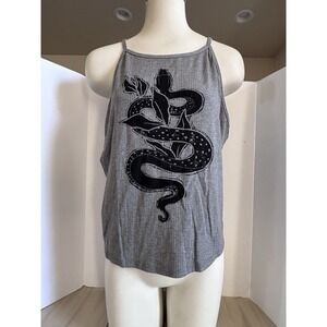 NWT Torrid Foxy Ribbed Goddess Neck Crop Tee Shirt Women's Plus Sz 4X Snake